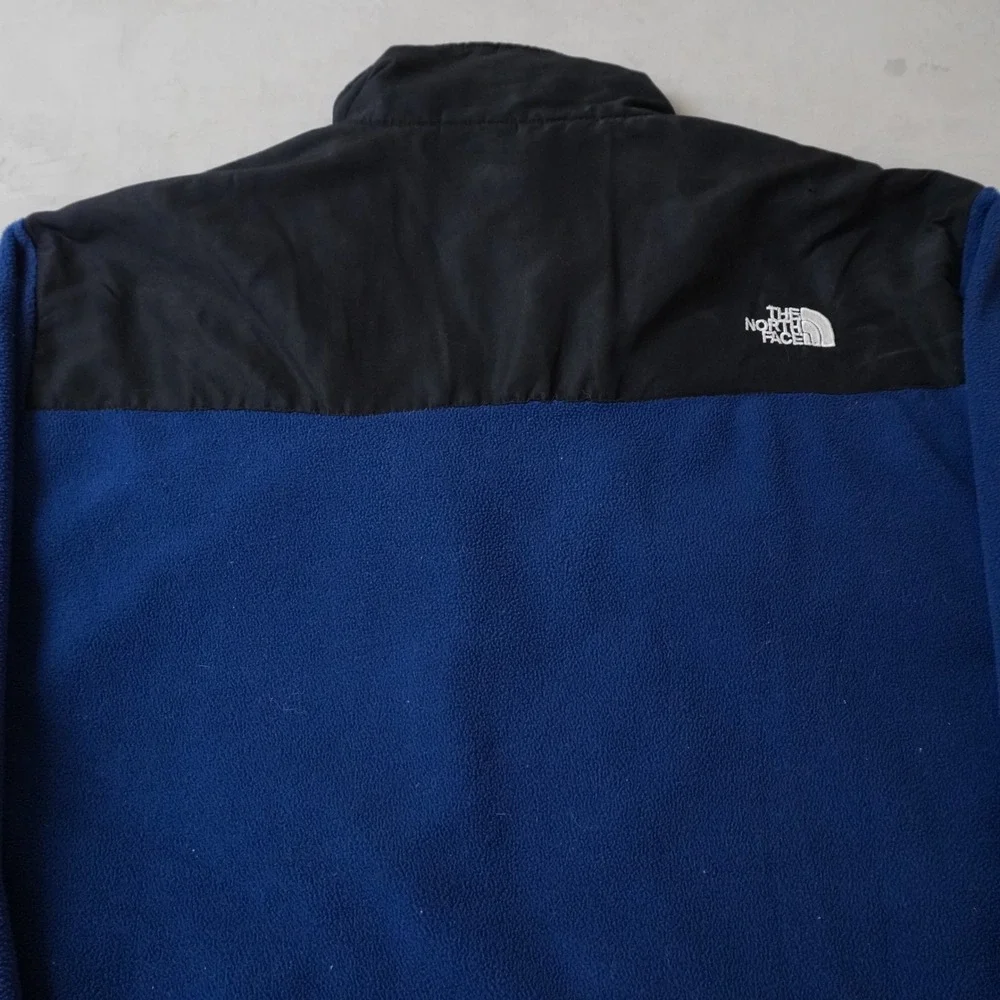 The North Face Denali Fleece Jacket XXL Mens Blue Black Full Zip 800